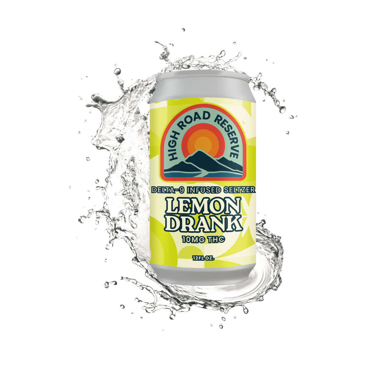 High Road Reserve 10mg Delta-9 Lemon Drank Seltzer | 604 Local Bottle Shop  | Asheville, NC | The Bottle Shop